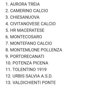 Juniores Montefano